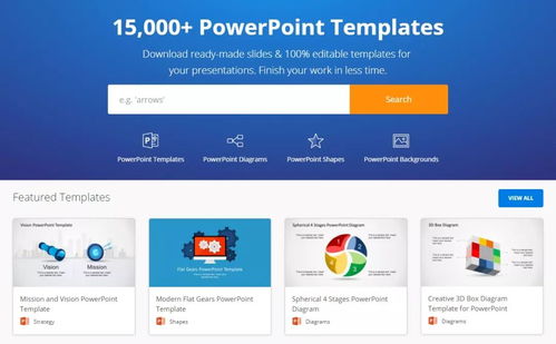 14款国内外精品ppt模板网站对比介绍